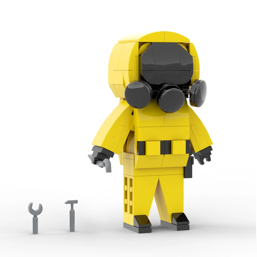 

BuildMOC Game The Backroomsed разведка робот набор строительных блоков персонажи бактерии существо кирпичная игра вечерние игрушка подарок