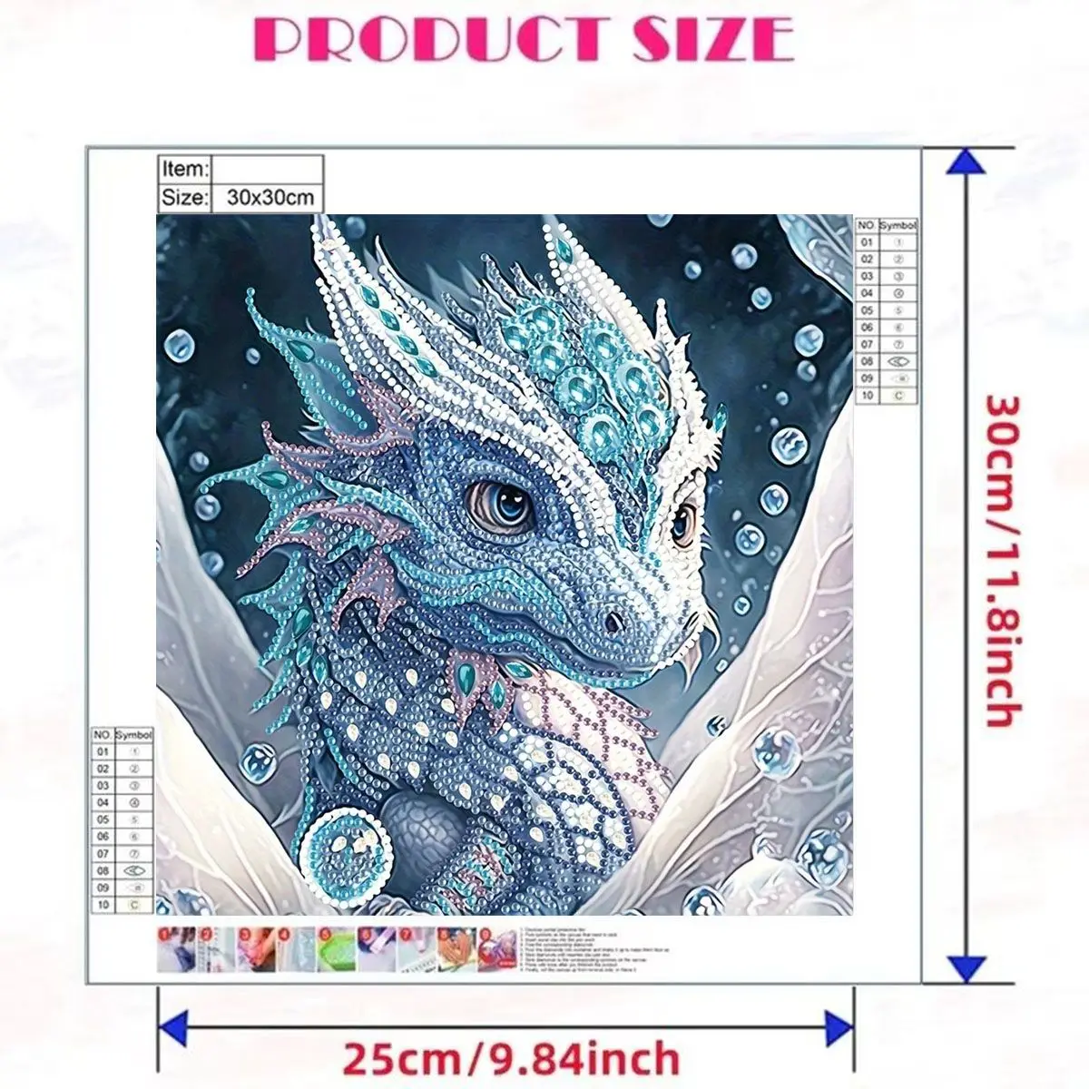 PhotoCustom Special Shaped Diamond Painting DIY 5D Diamond Painting Kit Art Adult Painting Kit Crafts Beginner For Diy Gift