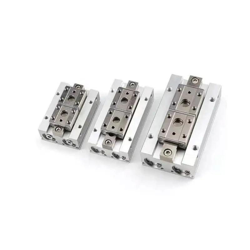 Imagem -02 - Smc Mhf2-16d1 Mhf2-16d2 Mhf2-16dr Mhf2-16d1r Mhf2-16d2r ar Gripper Pneumático Cilindro Linear Elétrico Paralelo Mhf2 Mhf216d