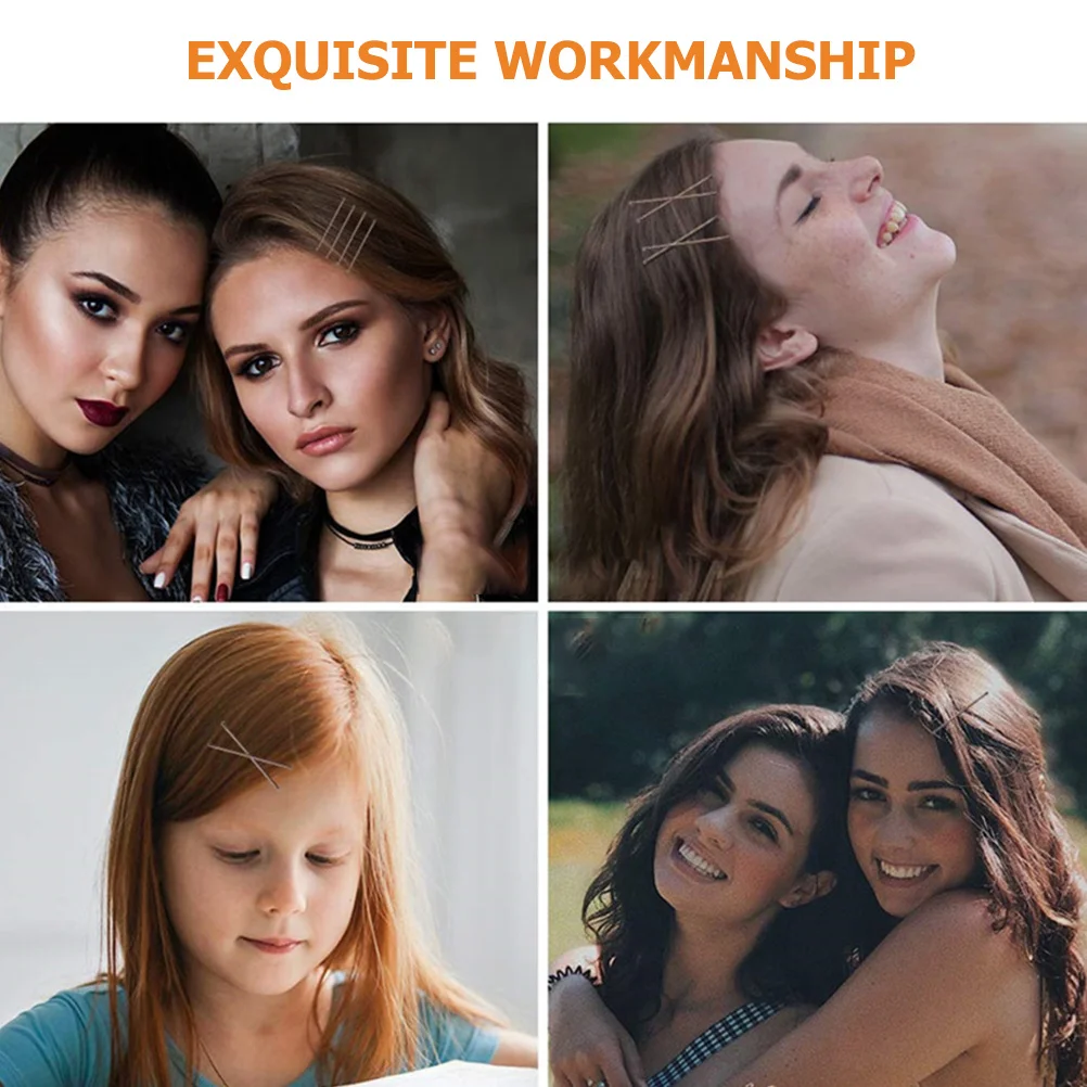 

200Pcs Elegant Wave Pattern Bobby Pins for Women Reliable Hair Clips for Bun Updo Hairstyles Long Short Hair Bobby Pin