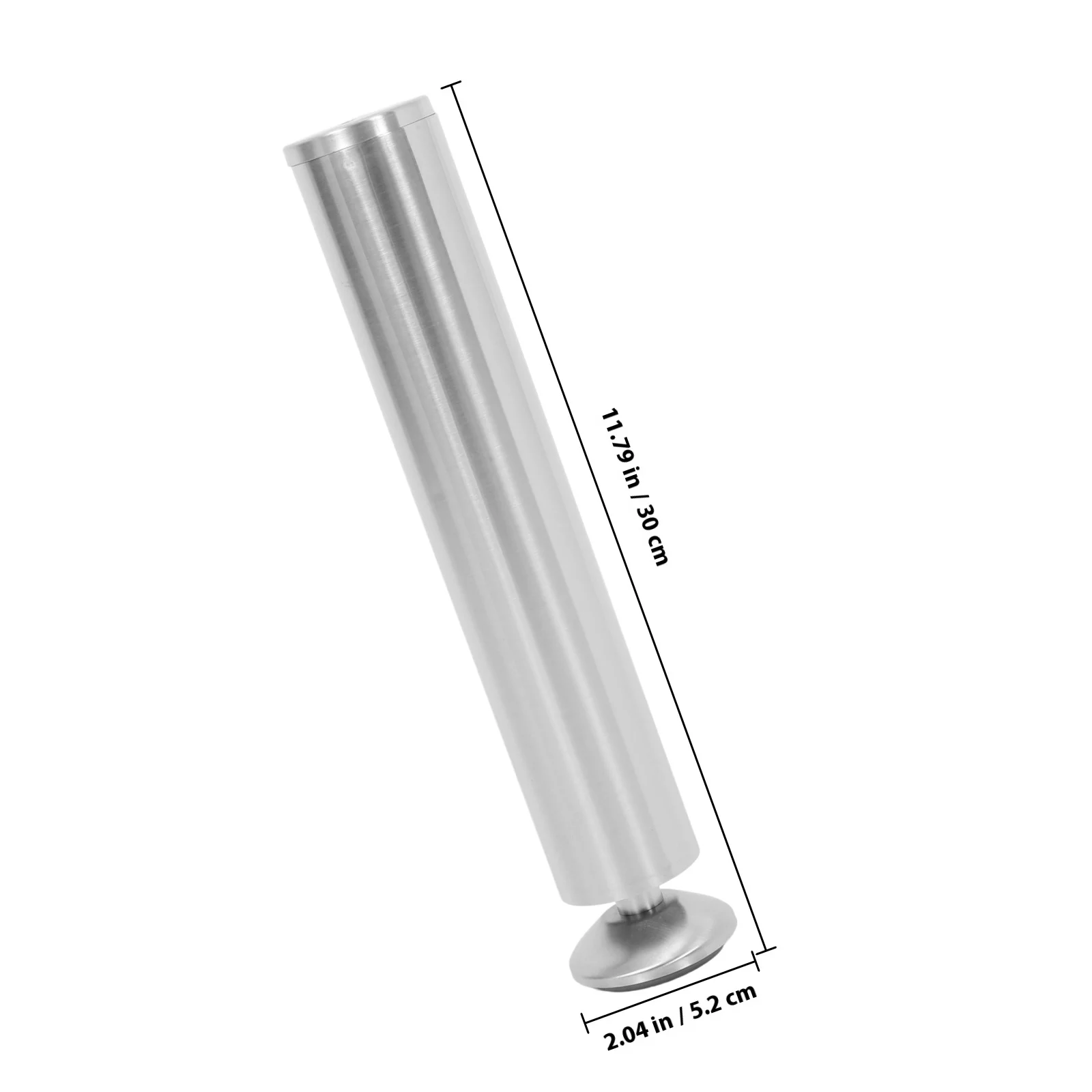 4 قطع من أرجل تسوية الأثاث المصنوعة من الفولاذ المقاوم للصدأ قابلة للتعديل لرف الكتب وطاولة الخزانة ومتينة وغير قابلة للتلاشي وسهلة التركيب #5