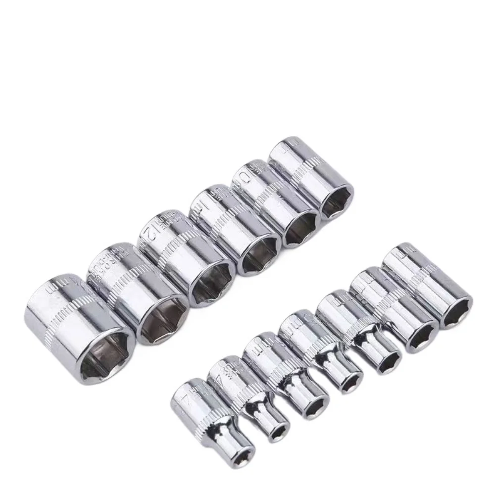 Imagem -06 - Ratchet Socket Wrench Grupo Drive Sockets Extensão Rod Multi-function Spanner Carro e Motocicleta Reparação Ferramenta Mão 4