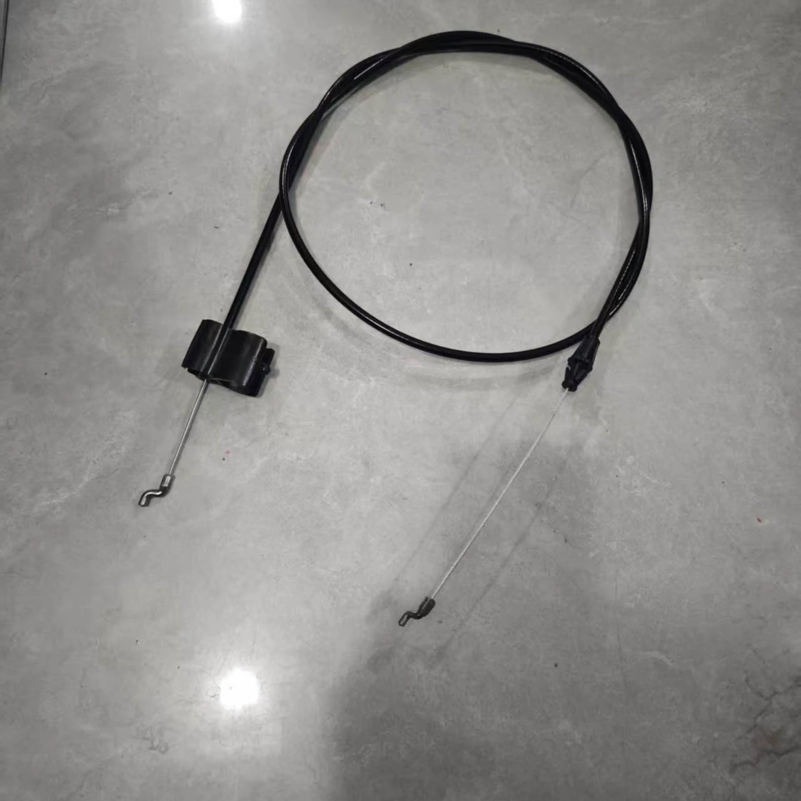 Reliable Engine Shutoff Cable for Tractor Mower Replacement with Molded Control Assembly