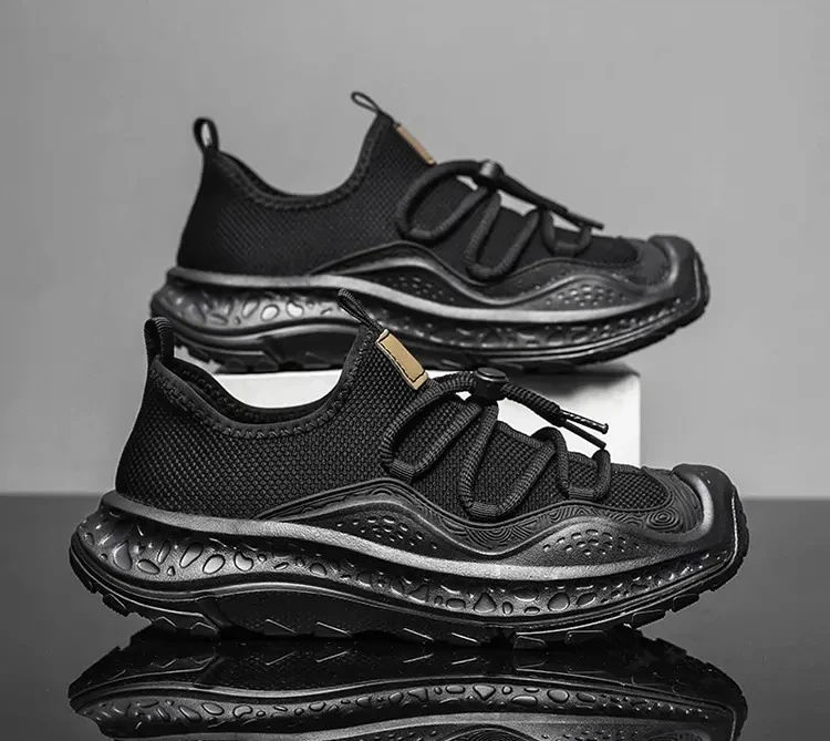 

Wide Toe Walking Shoes Men Women Non Slip Outdoor Sneakers Lace Up Mesh Breathable Running Shoes sneakers women