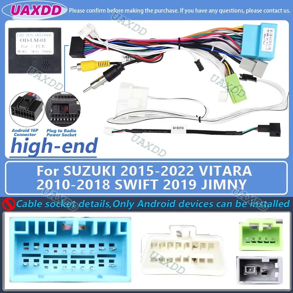 For Suzuki vitara swift sx4 ignis jimny alivio cultus liana wagonr ertiga spresso alto Ssang yong Korando rexton cables harness