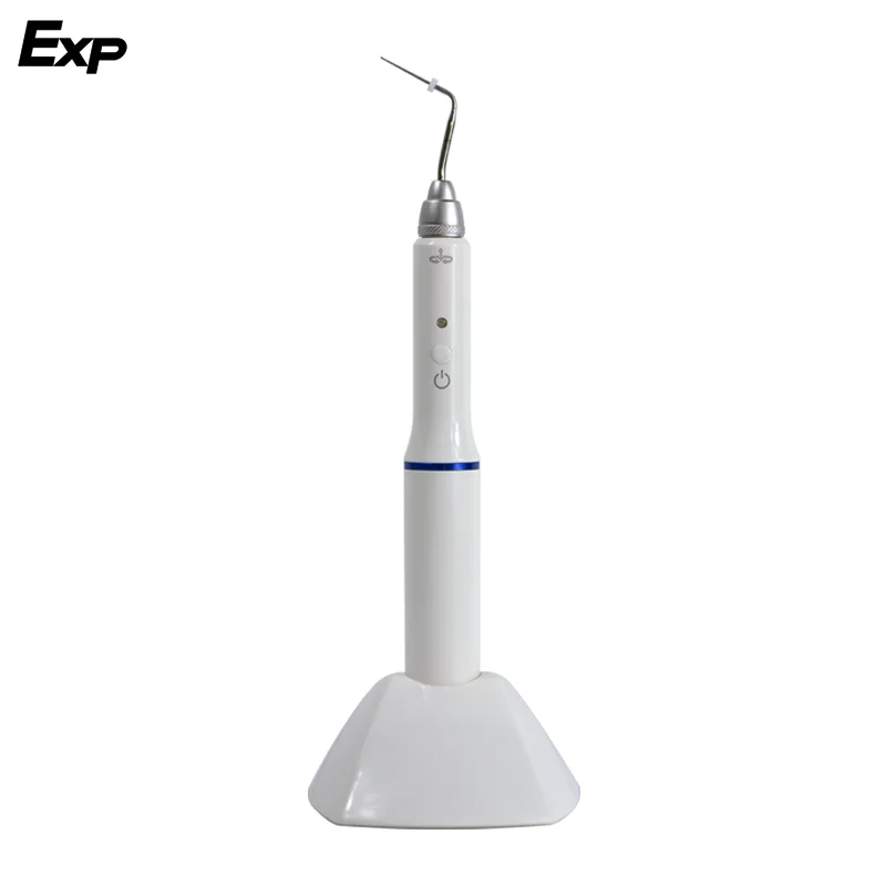 

EXP DENTAL Dental Cordless Wireless Gutta Percha Obturation System Endo Electric Heated Pen with 2 Tips Dentistry Tool