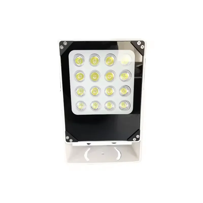 

IP66 Rated Aluminum License Plate Flood Light Camera Infrared LED Supplementary Lighting for CCTV Monitoring Parking Lot Roads