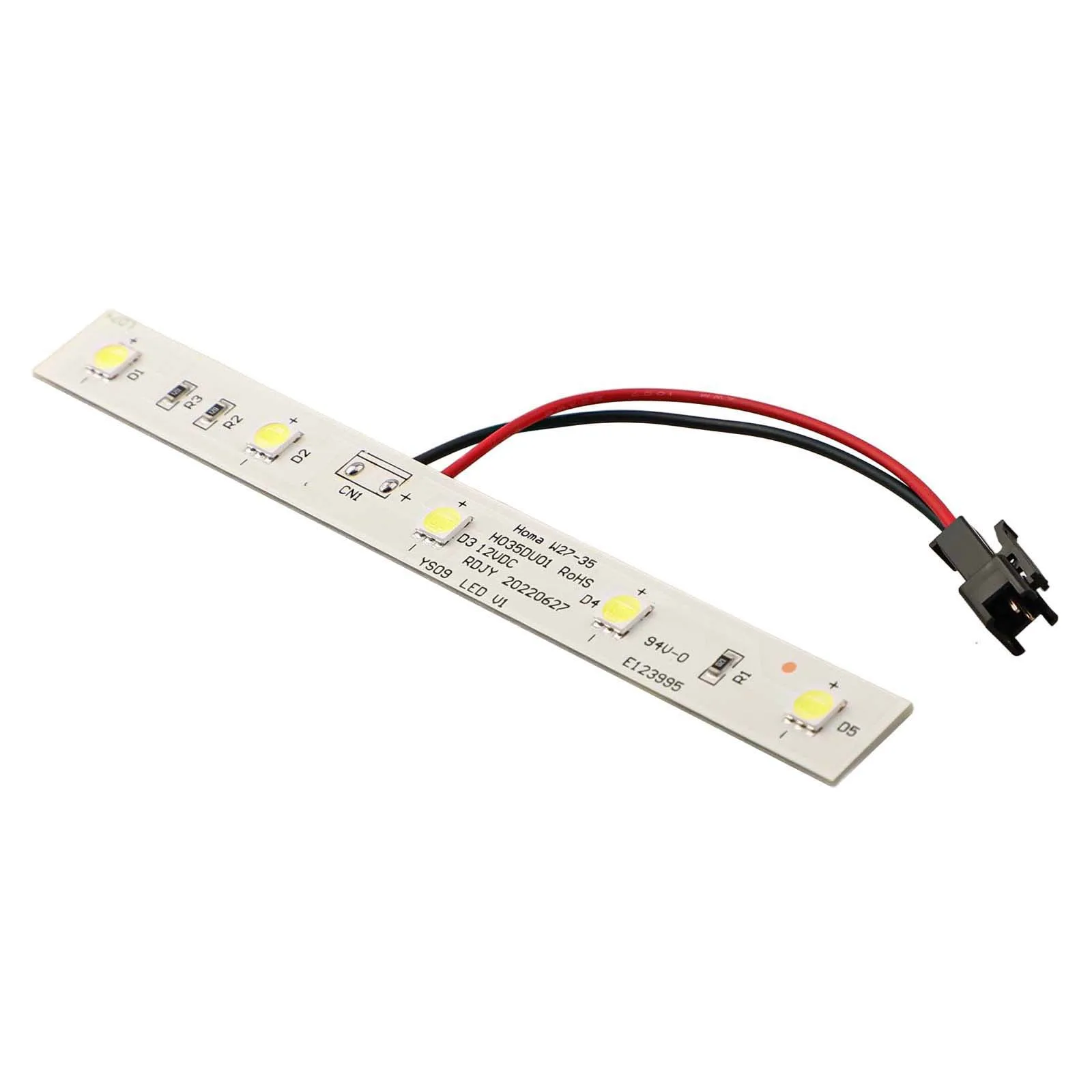 Энергосберегающая светодиодная лампа для холодильника, замена модели E123995 W2735 BCD455WKGM, простая установка с ярким выходом