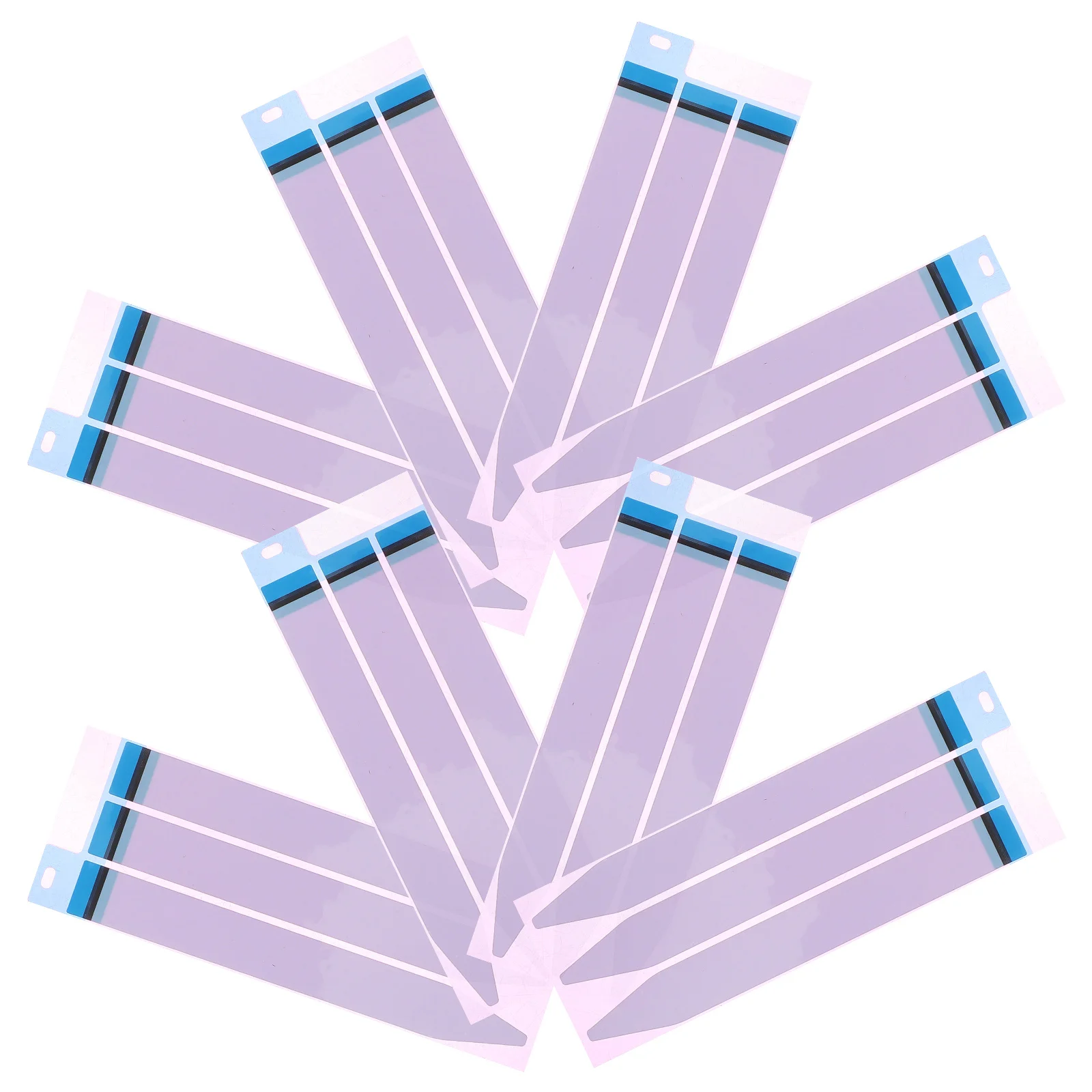 8 Sheets Adhesive Strips Strong Adhesion Replacement Phone Backing Sticker for Secure Fixing Phone Remote Watch