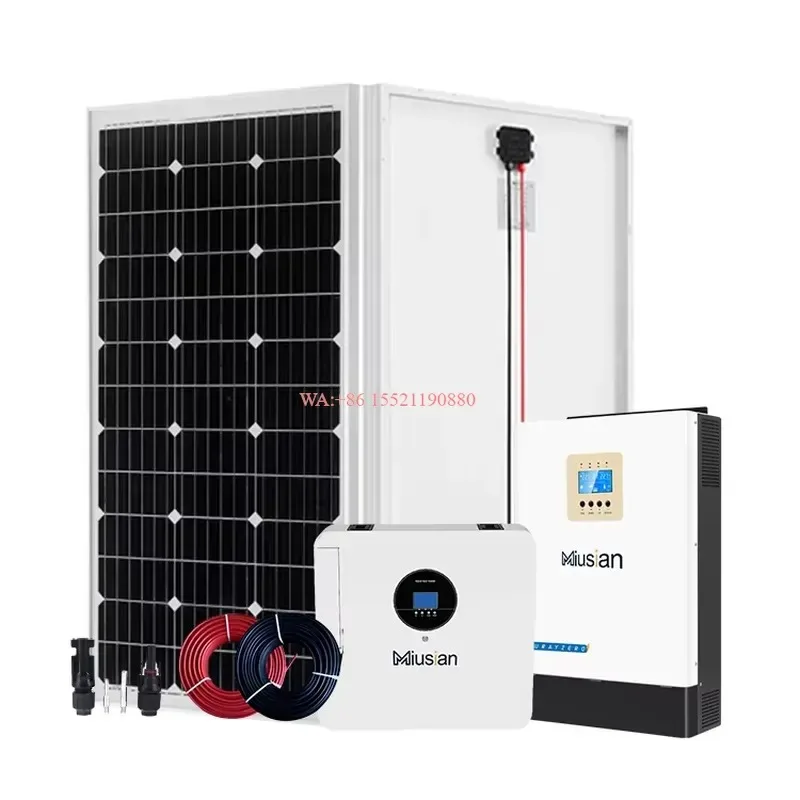 wmwmnu 15kw Solar Power System with 3 Phase Kit 10kw 20kw 30kw 50kw Complete Solar Kit for Home