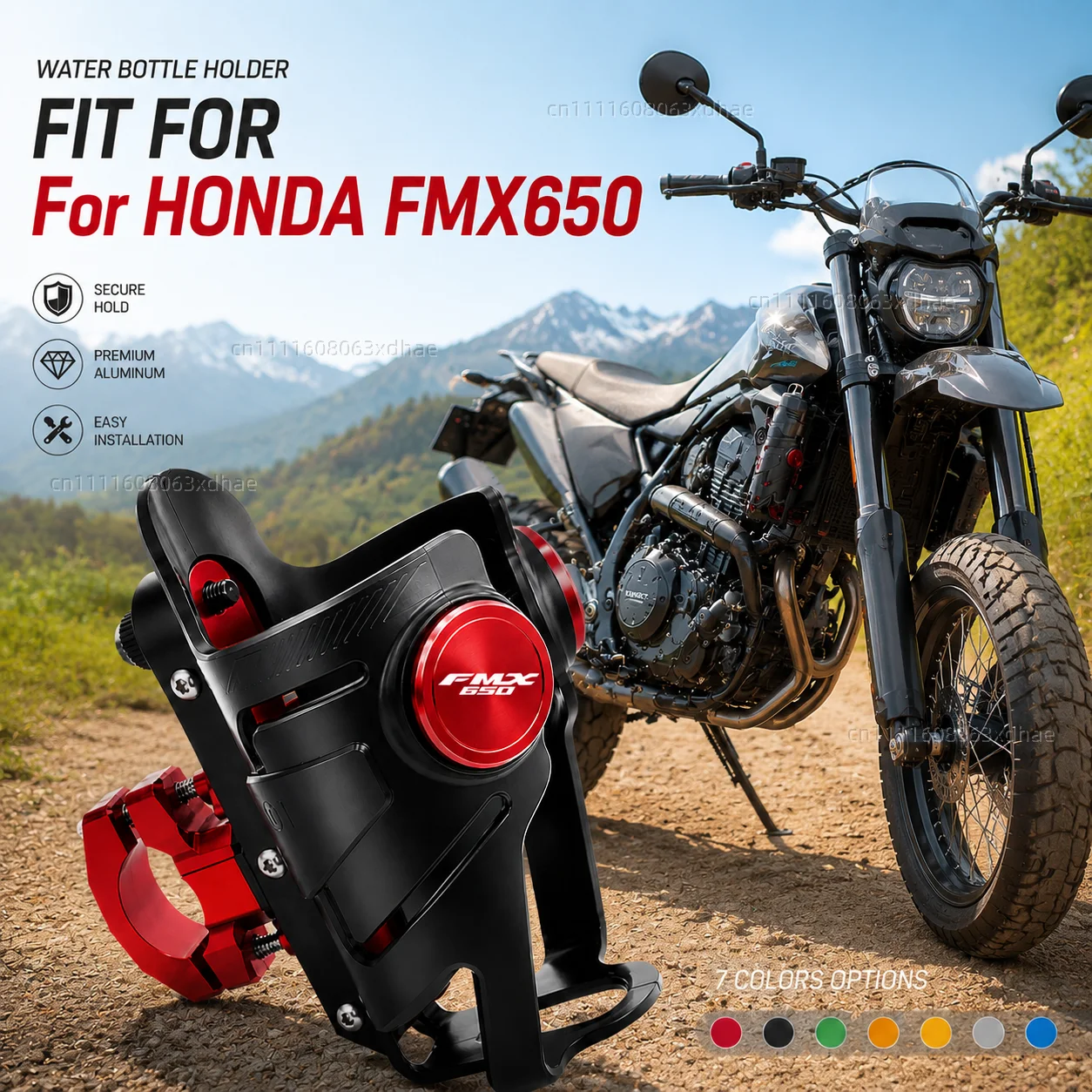 

Motorcycle Water Bottle Holder For HONDA FMX650 FMX 650 Fmx650 Fmx 650 Coffee Beverage Tea Cup Support Modification Accessories