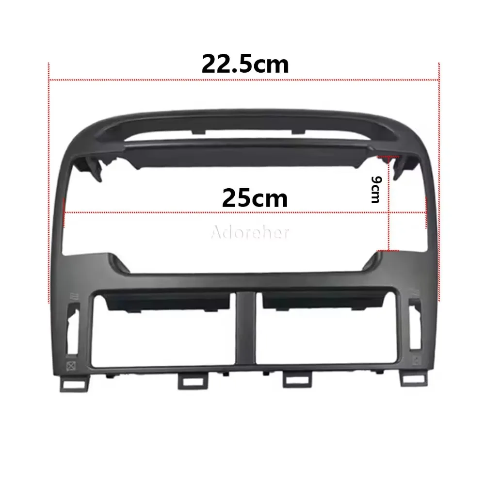 55412-50080 Car Dash Center Air Conditioner Vent Grille Kit Middle AC Air Outlet Panel Fit for Lexus LS430 2001-2006 Replacement