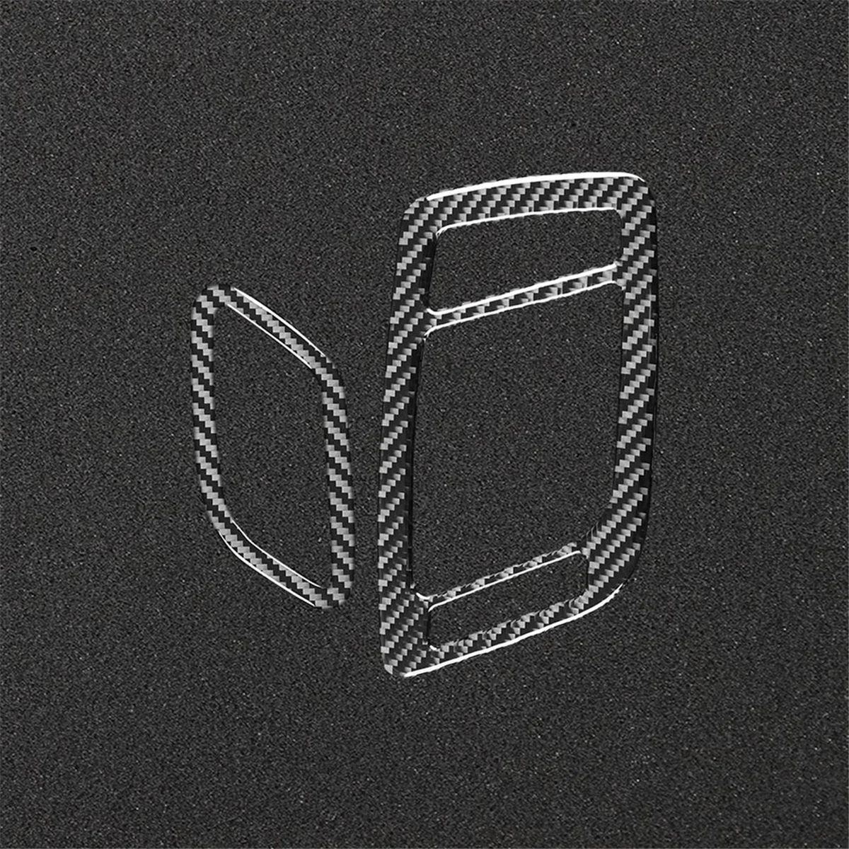 

Reliable-Carbon Fiber for Kia K5 Optima 2011-2015 LHD Dashboard Side Air Outlet Vent Frame Cover Trim Interior Accessories-ABIQ