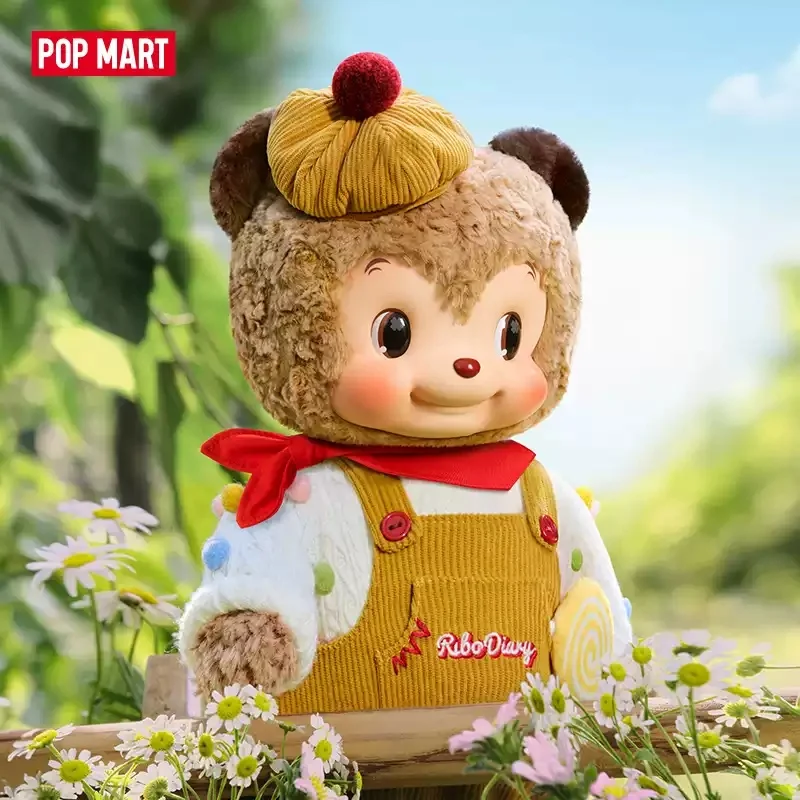 POP MART RiboDiary Forest Gathering Day Series Plush Doll Bag Blind Box Mystery Box Doll Cute Anime Figure Guess Bag Toy Desktop
