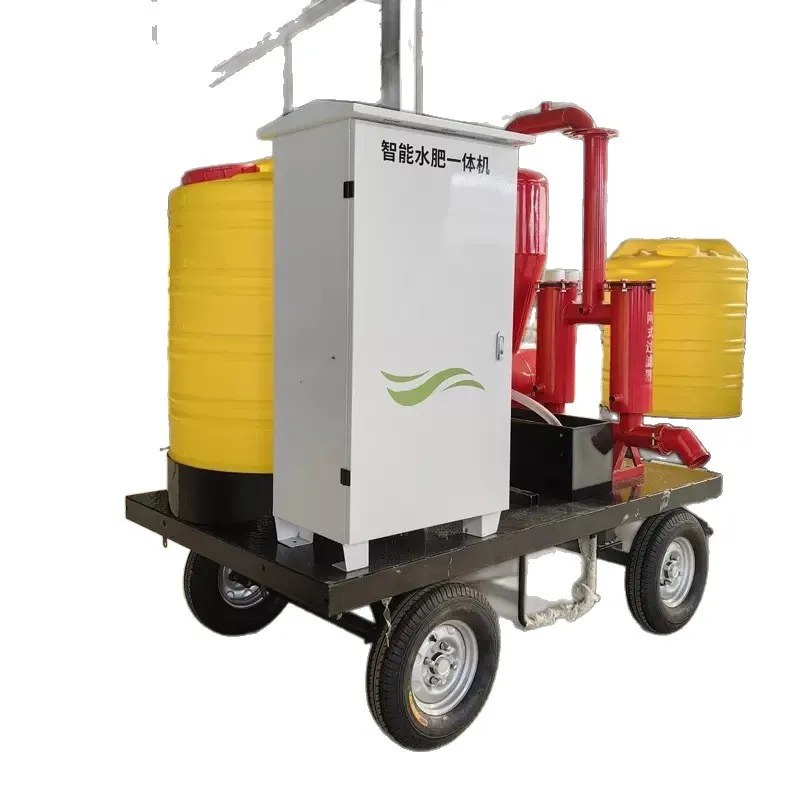 Mobile water and fertilizer integrated machine Intelligent remote control Supply fertilization integrated equipment Mobile ferti