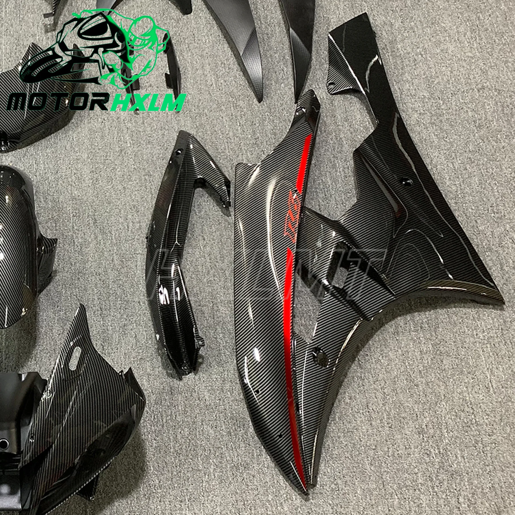 For YZF R6 2006 - 2007 Motorcycle Fairing for YAMAHA YZFR6 2006 matte Black Fairings YZFR6 2007 Body Kits Unpainted