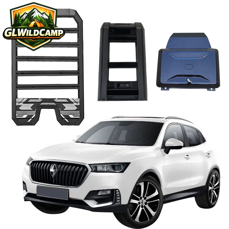 HIGH QUALITY CAR Accessories ROOF RACK ROOF PLATFORM SIDE LADDER Side Box for Borgward BX5 2016+