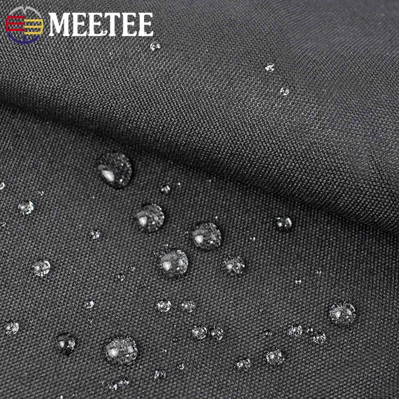 100/200x150cm Meetee 1000D Oxford Waterproof Fabrics 0.7mm Thick Black Cloth Outdoor Luggage Tent Fabric DIY Sewing Accessories
