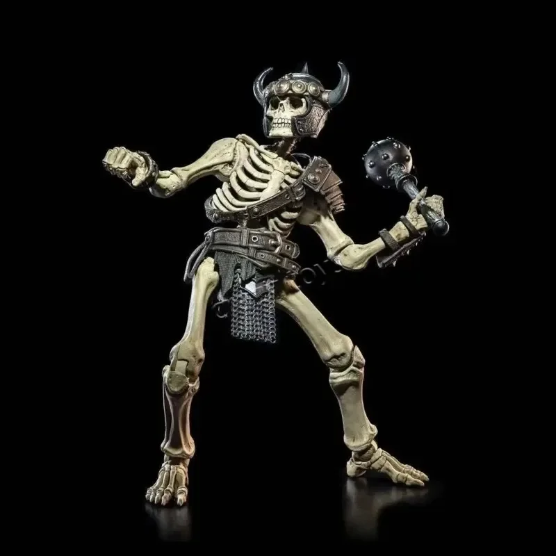 En stock, tout nouveau, figurine articulée de 7 pouces, modèle Squelette à 6 lances, de la série Four Knights Mythical Legion All-Star, objet de collection et cadeau