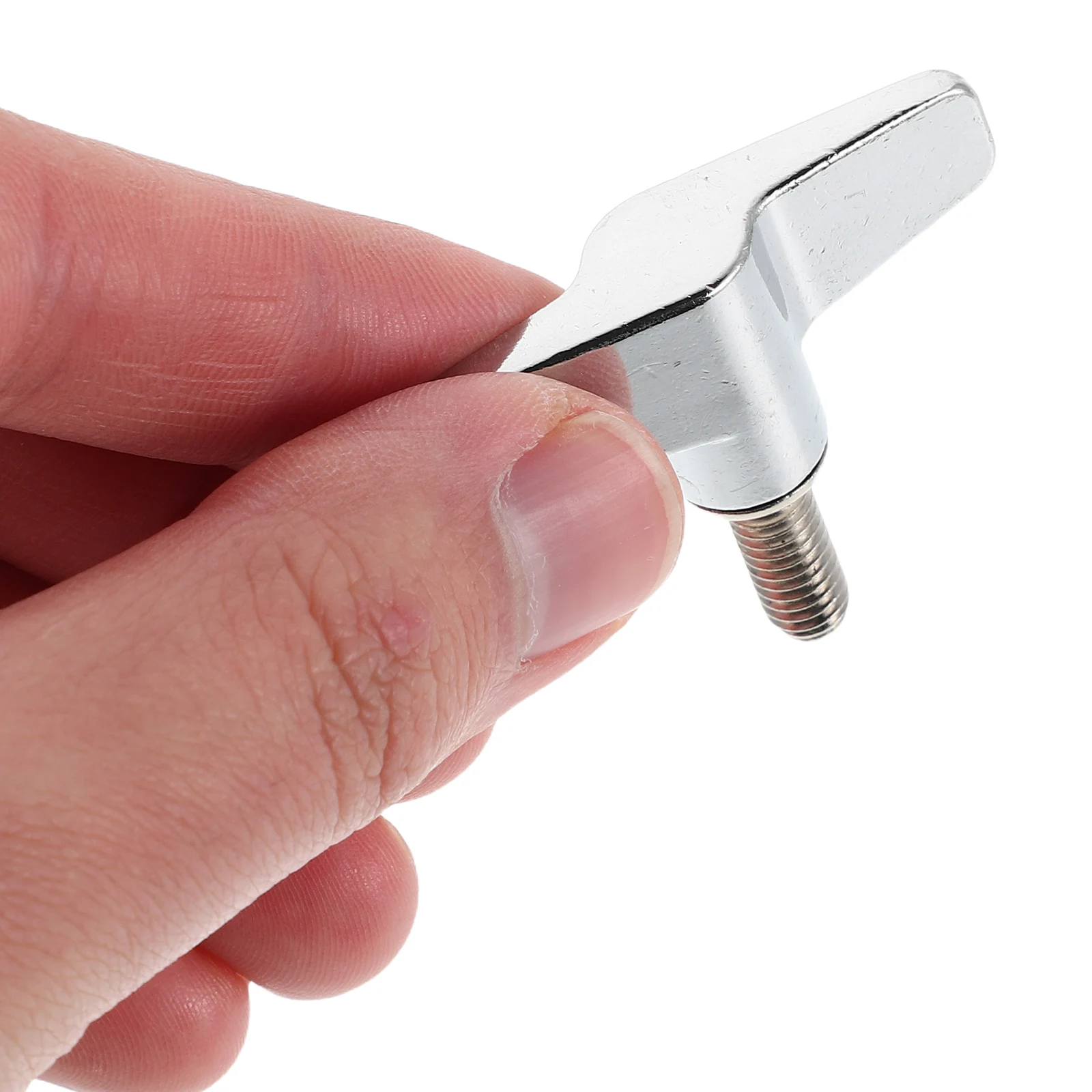 

2Pcs Drum Set Replacement Durable Metal Cymbal Stand Screw Knobs for Percussion Stand Repair Accessories