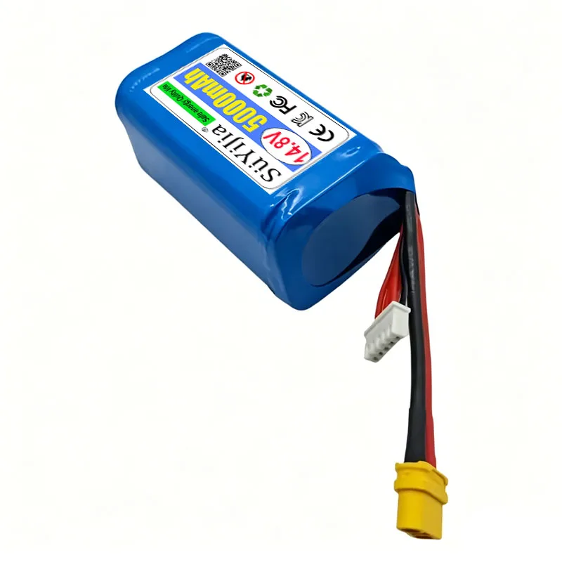 21700 5000mAh 14.8V 4S1P 10C Power Cylindrical High-rate Unmanned Aerial Vehicle (UAV) FPV Model Aircraft Battery
