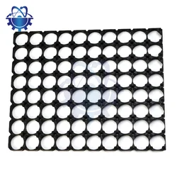 1pc 8x10 18.4mm 구멍 직경 배터리 홀더 셀 18650 배터리 스페이서 홀더 DIY 배터리 팩용 플라스틱 홀더 브래킷 방열