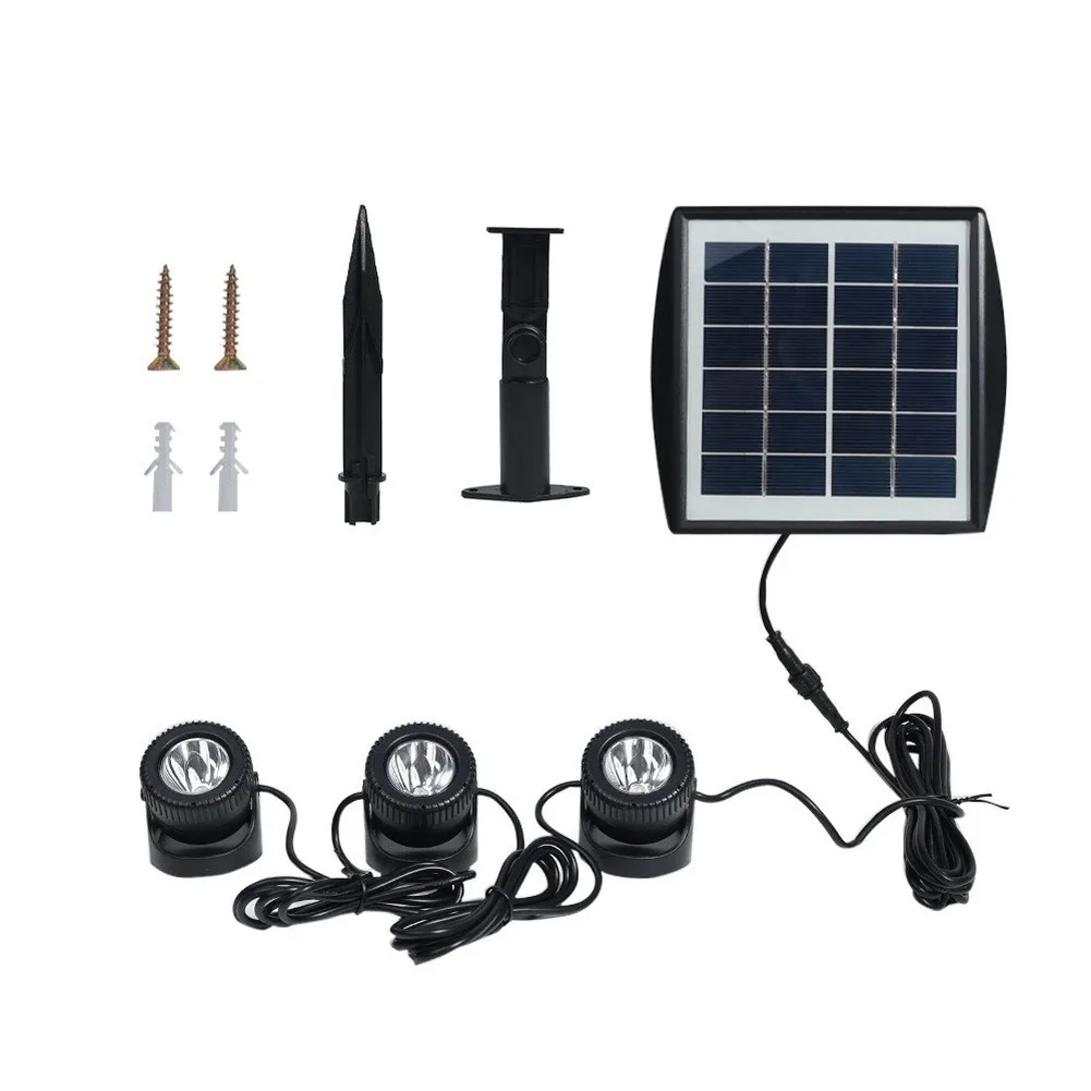 IP68 Submersible RGB Solar Lights for Ponds and Outdoor Water Features Offering 12 Color Options and Smooth Auto Transition Mode