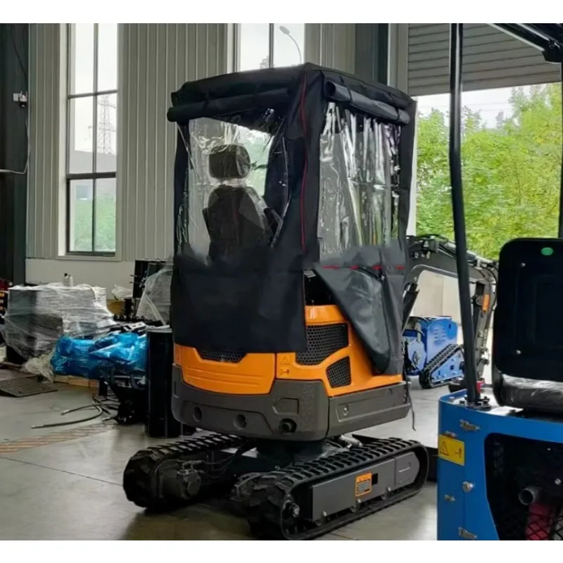 Couverture de voiture pour Mini pelle, 1 pièce, auvent chaud épais en Pvc coupe-vent pour différents modèles