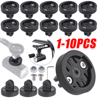 1-10PCS MTB Bike Computer Fixing Base For Garmin For Gopro Bicycle Camera Headlight Mount Holder Bracket Adapter Connecting Seat