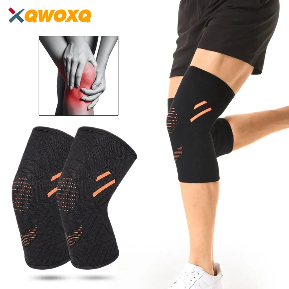 1 Pc Knee Compression Sleeve Knee Support for Meniscus Tear, Running, Weightlifting, Workout, ACL, Arthritis, Joint Pain Relief