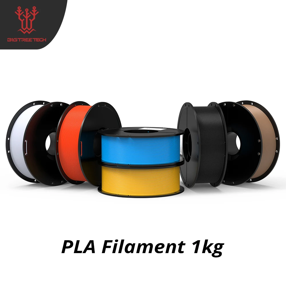 

BIQU PLA-HR 3D Printing PLA Filament 1kg 1.75mm for FDM 3D Printer Ender 3 High Quality Multicolor Material