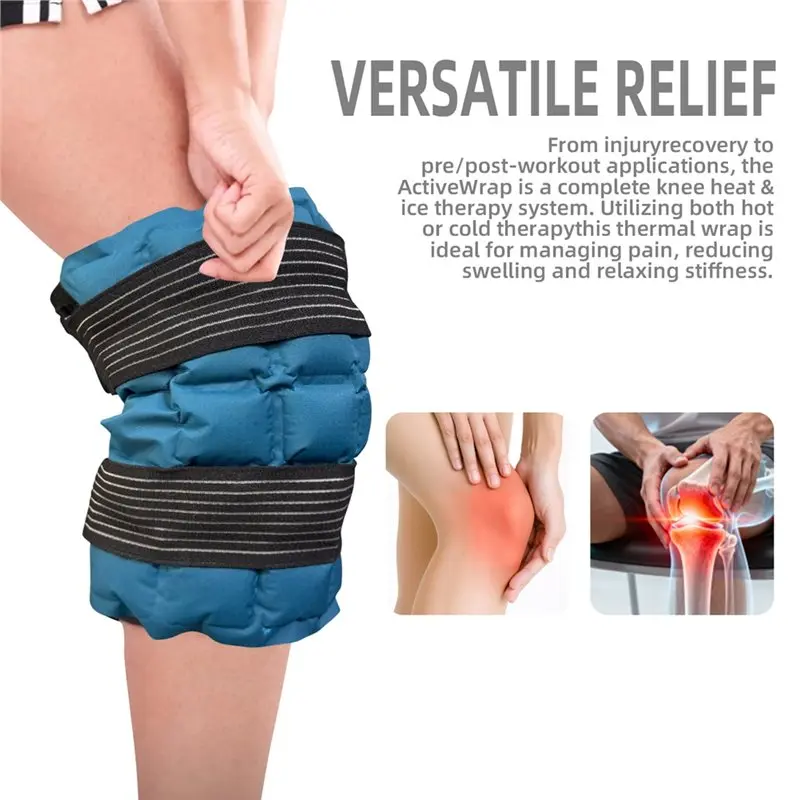 2026 New Reusable Hot Cold Compress Knee Ice Pack For Joint Aches Muscle Soreness Period Comfort Pad Wrap