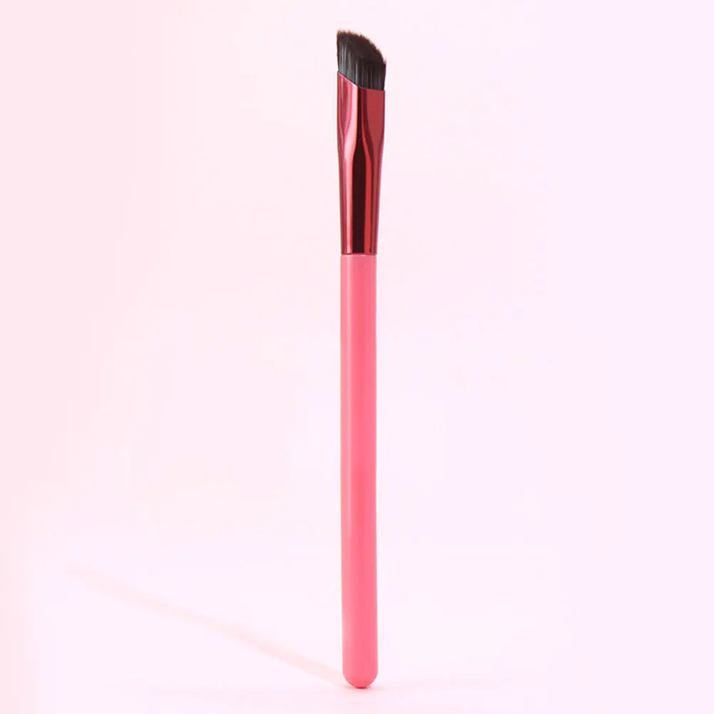 

2pcs Angled Eyebrow Brush Makeup Brushes Multifunctional Artificial Fiber Beauty Tools Durable Professional Home Use