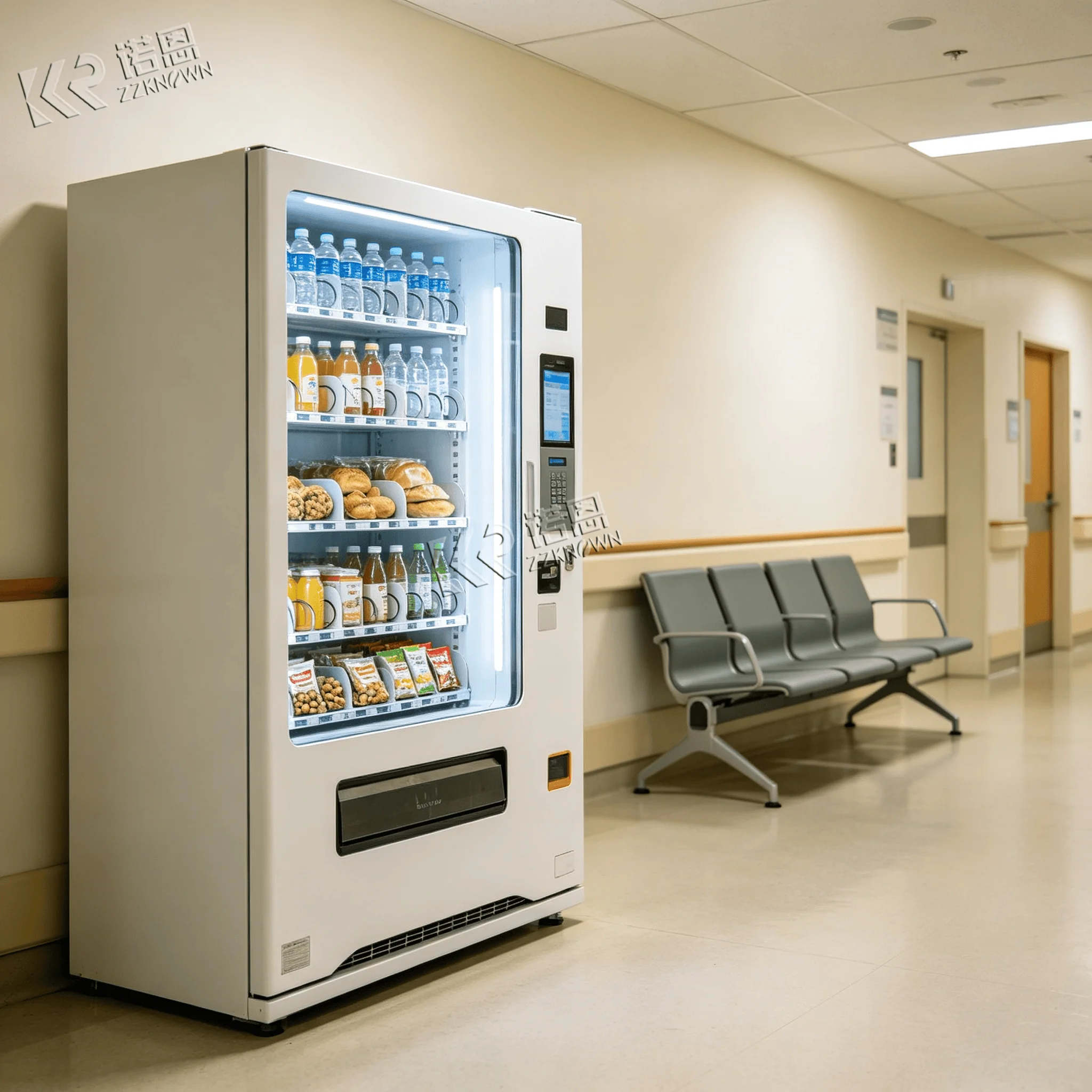 Outdoor Rain‑Proof Vending Machine for Scenic Spot Public Sites with Anti‑Corrosion Shell Structure