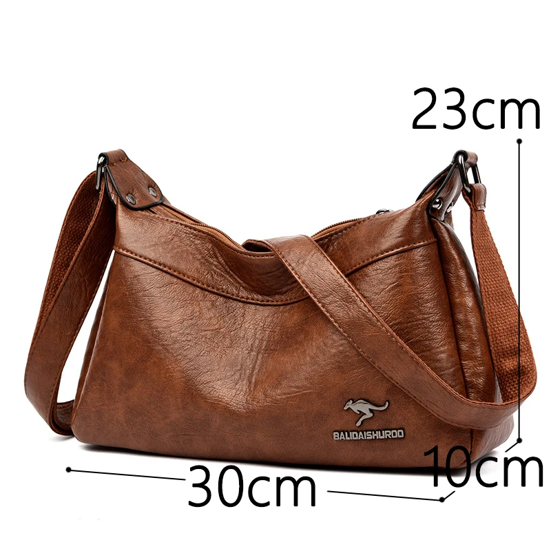 Fashion Leather Handbag for Women Shoulder Bags Genuine sheepskin Crossbody bag for women Messenger Bag Tote Moms Bag Sac A Main