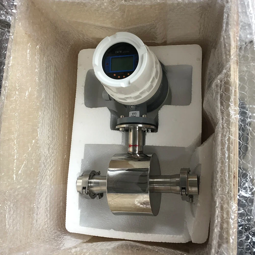 

0.2% High Accuracy DN25 1.5" Tri Clamp Milk Beer Flow Meter Sensor Cerveza Medidor De Flujo De Leche De 1"1/2
