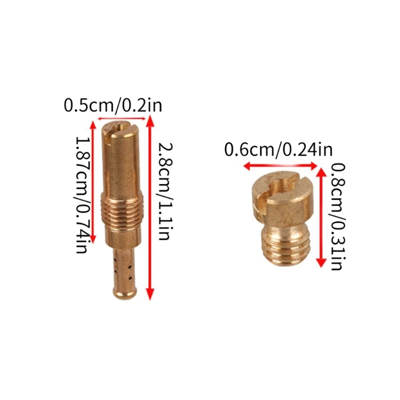 Ассортимент универсальных форсунок для основных и медленных форсунок для карбюратора PWK CVK PE