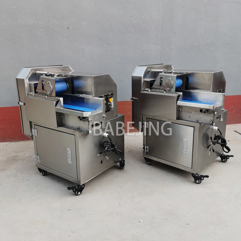 Fully Automatic Electric Vegetable Cutter Q40, Commercial Potato Slicer, Green Vegetable, Leek, Oil And Wheat Dicer