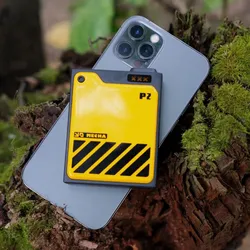 X-LIVE P2 Cyberpunk Mobile Power Bank 10000mah Mecha Bumblebee Magnetic Magsafe 15W Wireless Fast Charging Portable Power Bank
