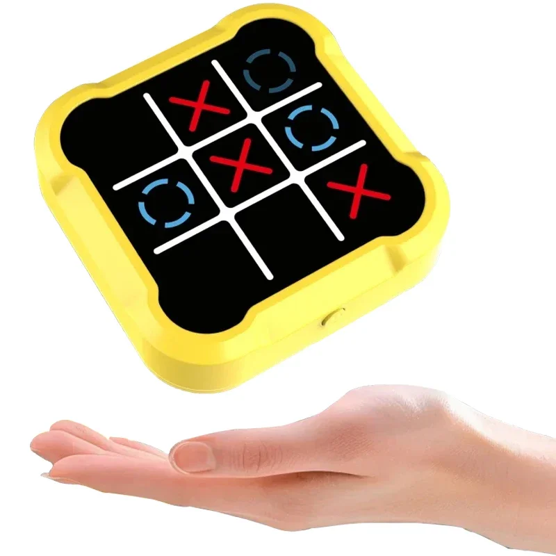 Tic Tac Toe رقعة الشطرنج الإلكترونية متعددة الوظائف لعبة استراتيجية تعليم الأطفال لعبة الدماغ التفاعلية متعة الوالدين والطفل #1