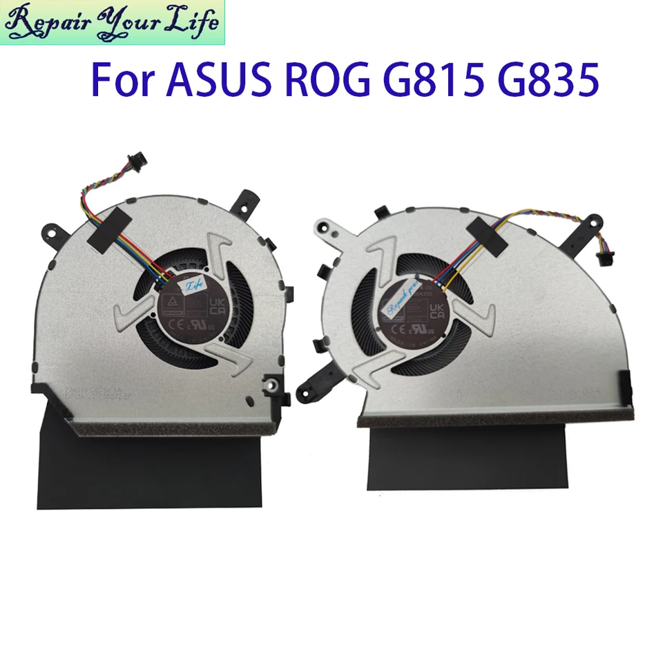 Laptop CPU GPU Fan Cooler Radiator For ASUS ROG Strix G18 G815