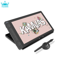 Huion 13 Inch Graphics Tablet with Screen Kamvas 13 GEN3 Upgraded Monitor 16K levels Pressure Pen Pentech 4.0