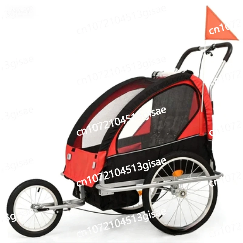 Bicycle Rear Trailer, Children's Baby Walker Detachable Stroller
