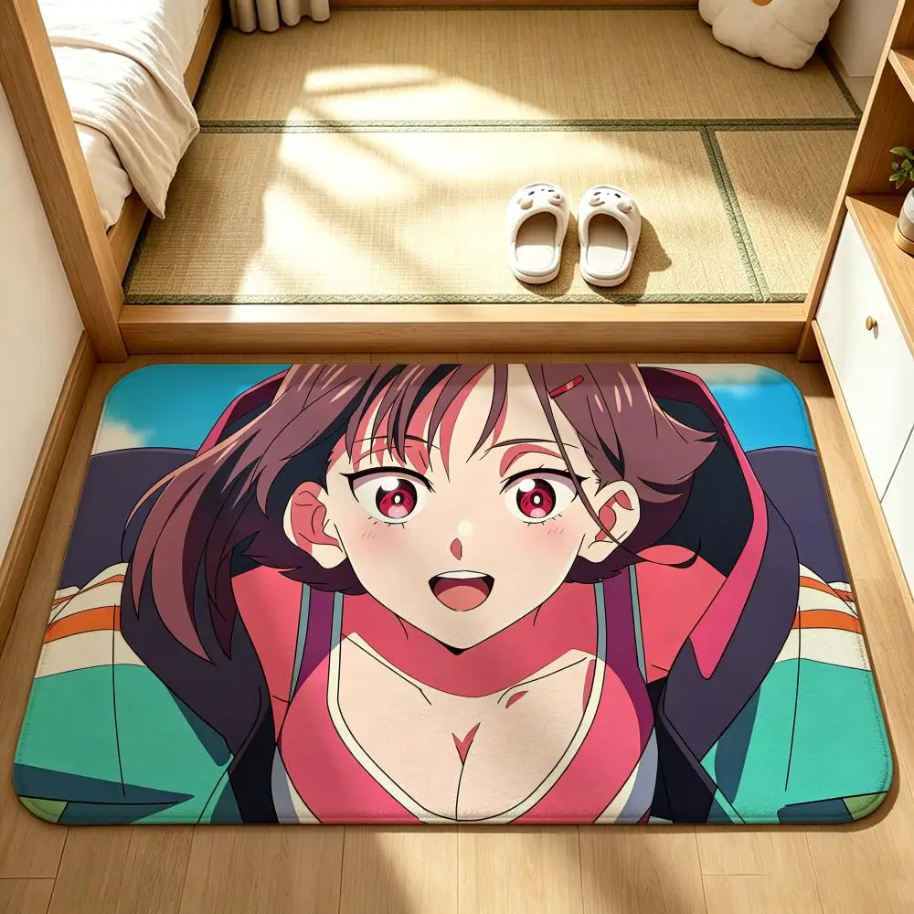 Zom 100 Bucket List of the DeadS Floor Mat Bedroom Carpet, Bathroom Foot Mat, Doormat, Non-Slip Absorbent Multi-Use
