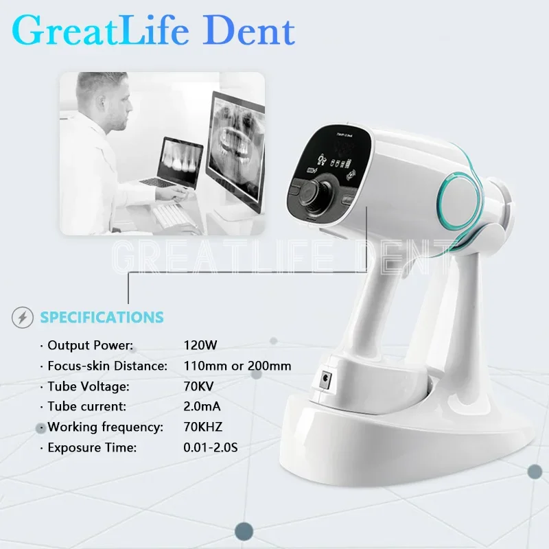 Greatlife-Cámara de rayos X Dental portátil, dispositivo Hyperlight Original, Nanopix Ali Rvg, imagen de Sensor, máquina de rayos X, México, RU, UE, Stock