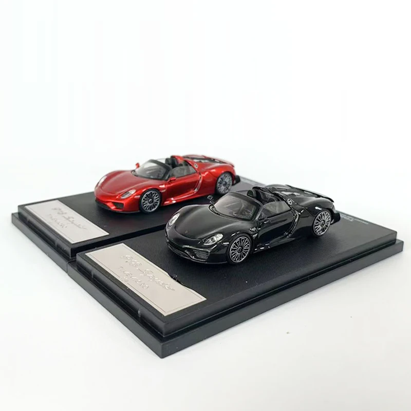 Time Micro 1:64 Model Car Pors 918 Spyder Alloy Die-cast Vehicle Collection