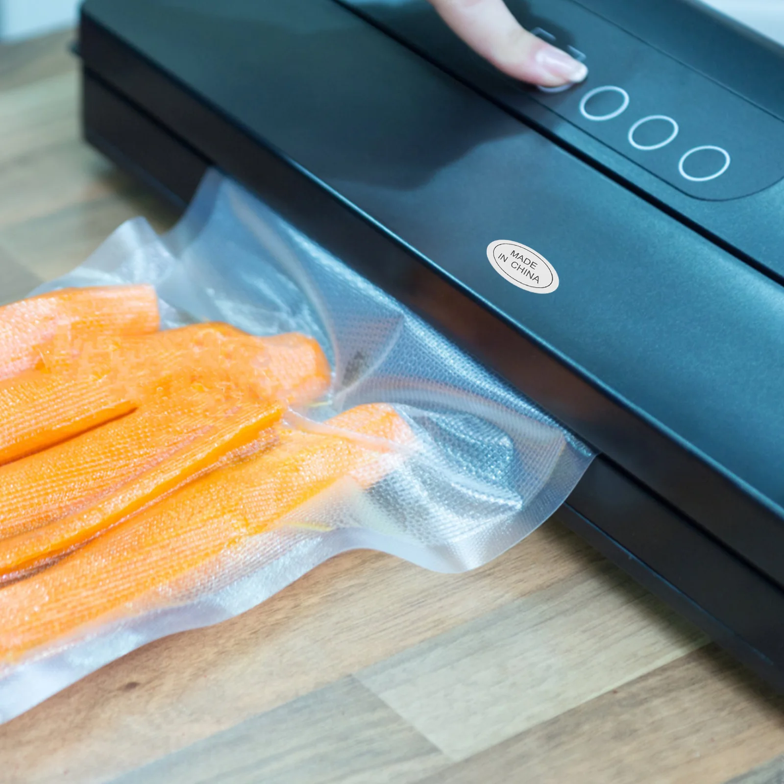 1200 قطعة تسميات المنتجات الصينية مقاوم للماء المسيل للدموع مقاومة بولي كلوريد الفينيل ذاتية اللصق ملصقات مستديرة لتخزين تغليف المواد الغذائية المطبخ #3