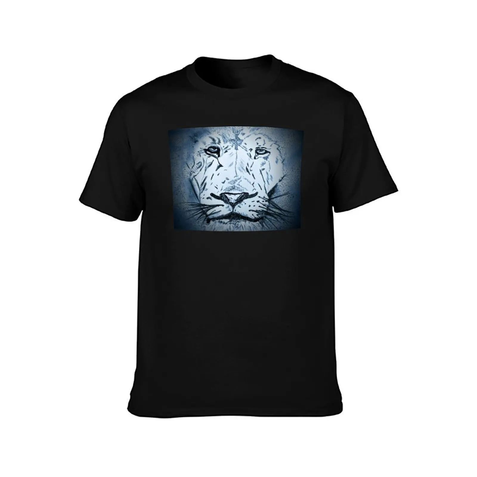Cold Stare T-Shirt Summer Casual Cotton Tee Oversized Streetwear Tops Vintage Graphic Print Loose Fit Short Sleeve