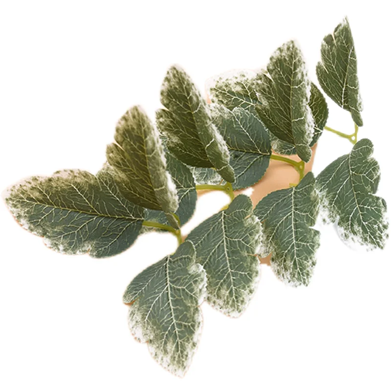 20/50 Stuks Zijde Groen Blad Kunstplanten Bruiloft Thuis Kamer Tafel Decor Bloemen Krans Kerstboom Tuin Yard Accessoire - afbeelding 2