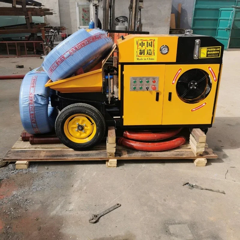 

Portable Diesel Small Concrete Pump Mobile Mini Concrete Pumping Machine Diesel Electric Trailer Concrete Transfer Pump